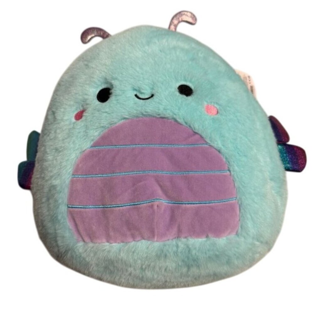 Squishmallows Fuzz-A-Mallows Heather the Dragonfly 12″ Plush Toy